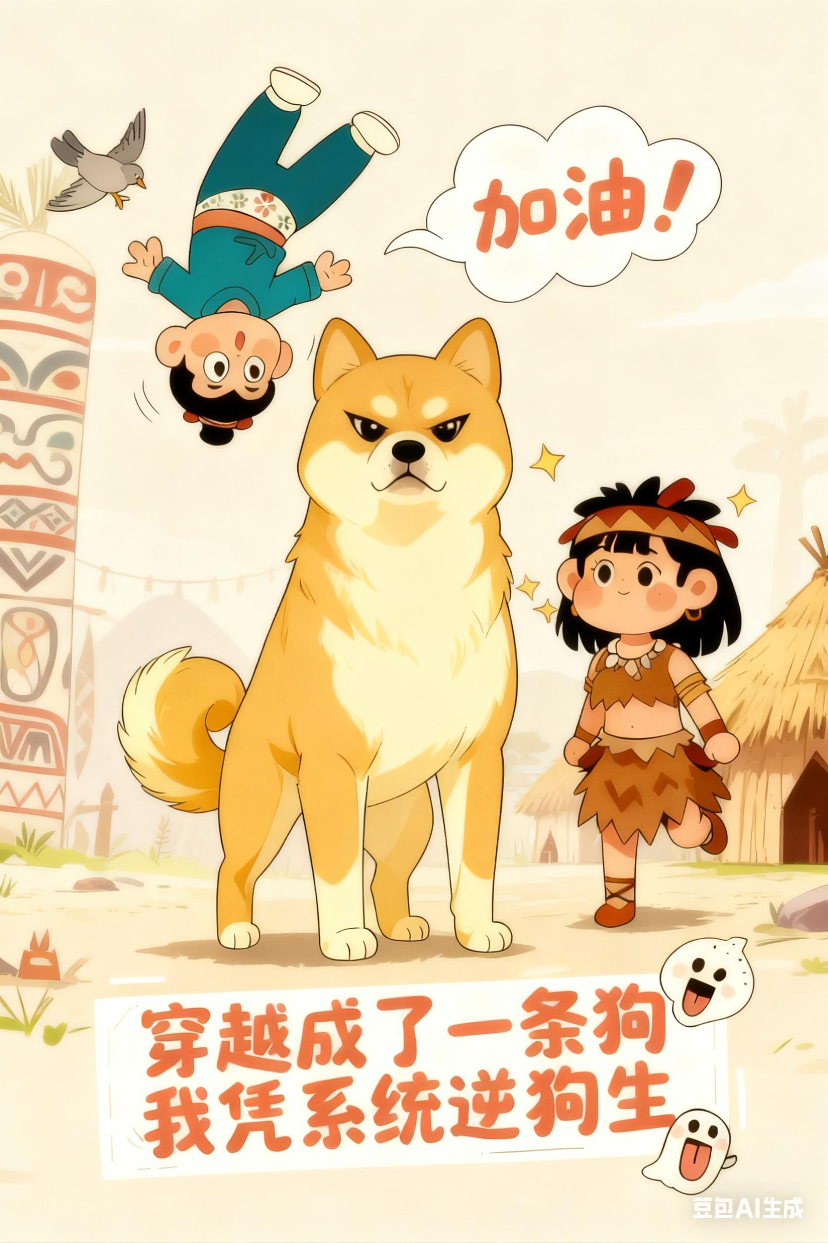穿越成狗带系统的漫画